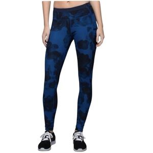 Lululemon Wunder Under Inky Floral 28” Tights